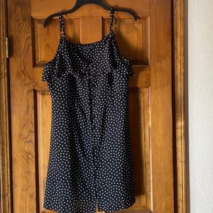 Sanctuary Black and white polka dot dress
